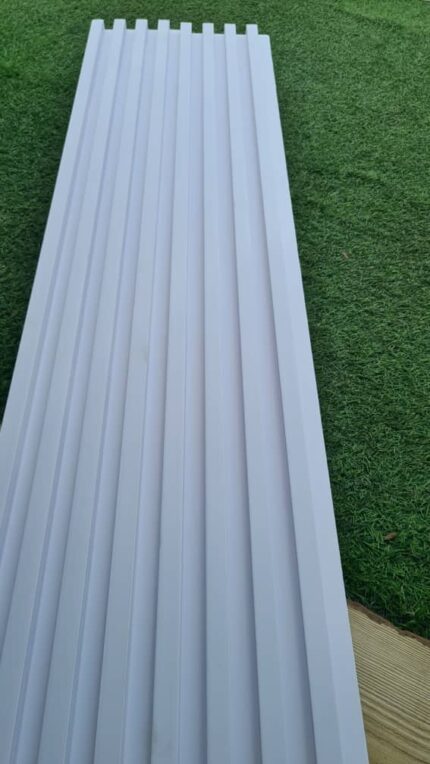 Modern White Decorative & Soundproofing Flute wall Panels - Homemart NG
