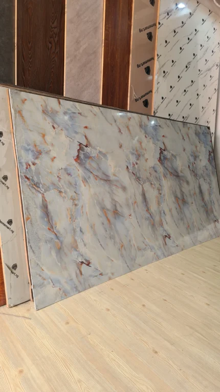 High-Gloss Faux Marble Sheets - Easy Installation & Waterproof | Homemart NG